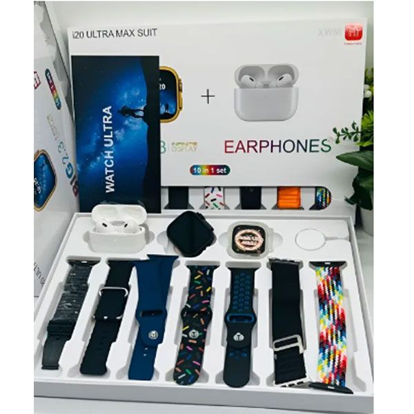 10 In 1 Smartwatch with Airpods