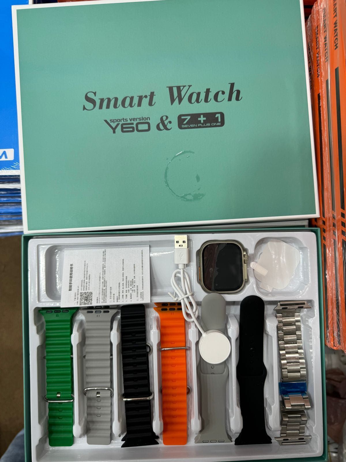 Y60 Ultra 7 In 1 sports Smart Watch